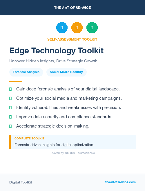 Edge Technology Toolkit