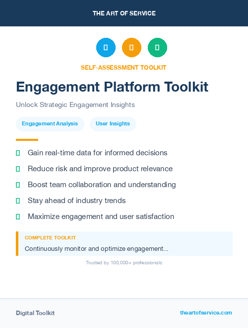 Engagement Platform Toolkit