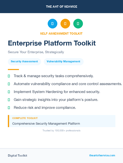 Enterprise Platform Toolkit
