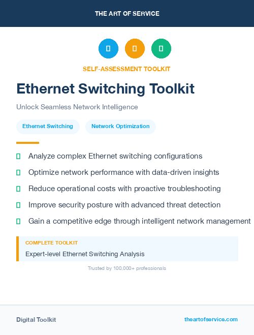 Ethernet Switching Toolkit