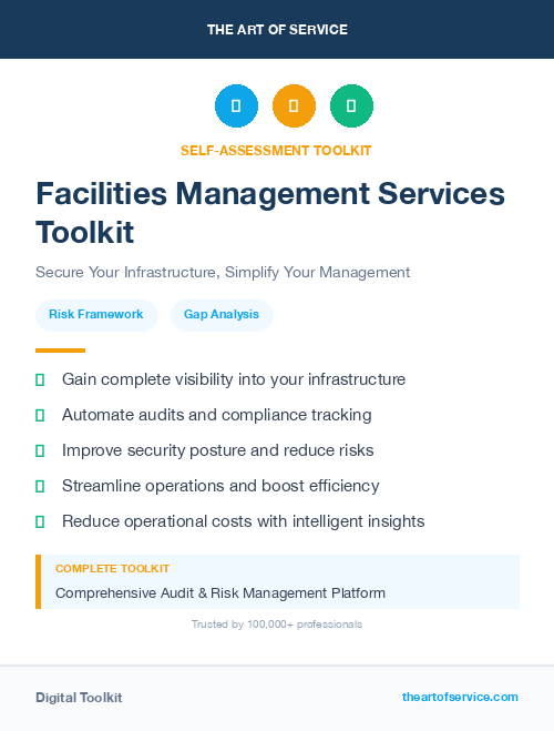 Facilities Management Services Toolkit
