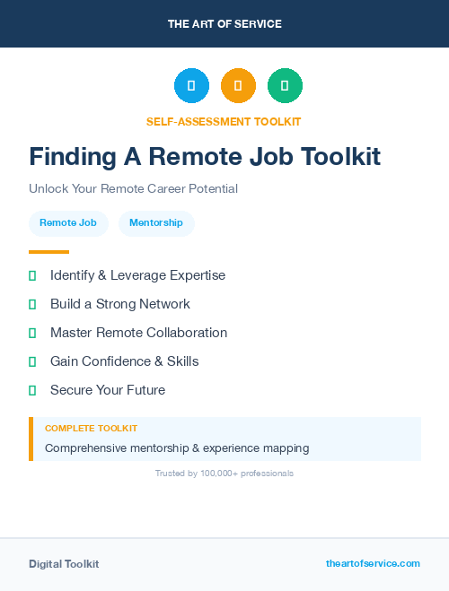 Finding A Remote Job Toolkit