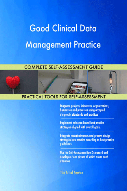 Good Clinical Data Management Practice Toolkit
