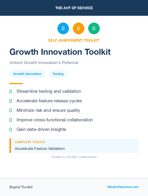 Growth Innovation Toolkit