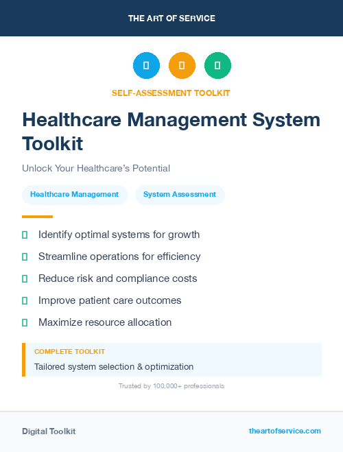 Healthcare Management System Toolkit