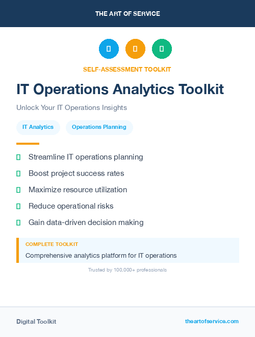 IT Operations Analytics Toolkit