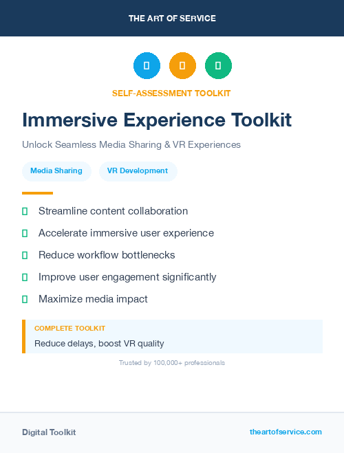 Immersive Experience Toolkit