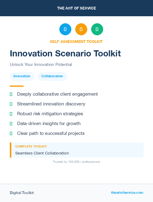 Innovation Scenario Toolkit