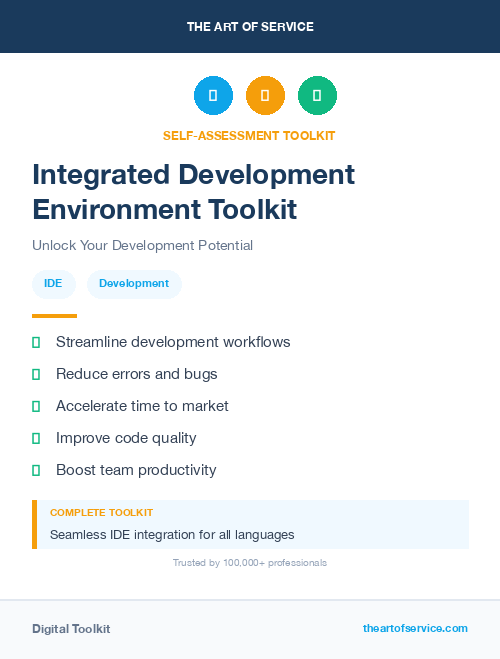 Integrated Development Environment Toolkit