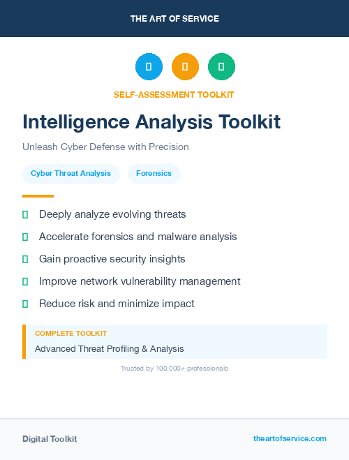 Intelligence Analysis Toolkit