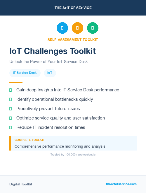 IoT Challenges Toolkit