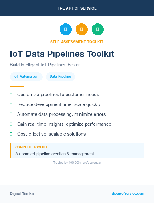 IoT Data Pipelines Toolkit
