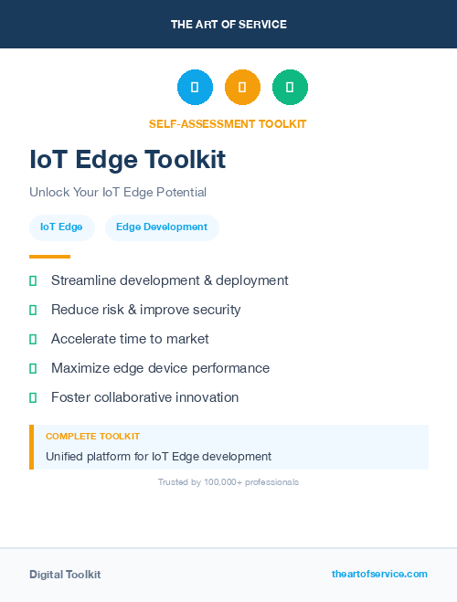 IoT Edge Toolkit