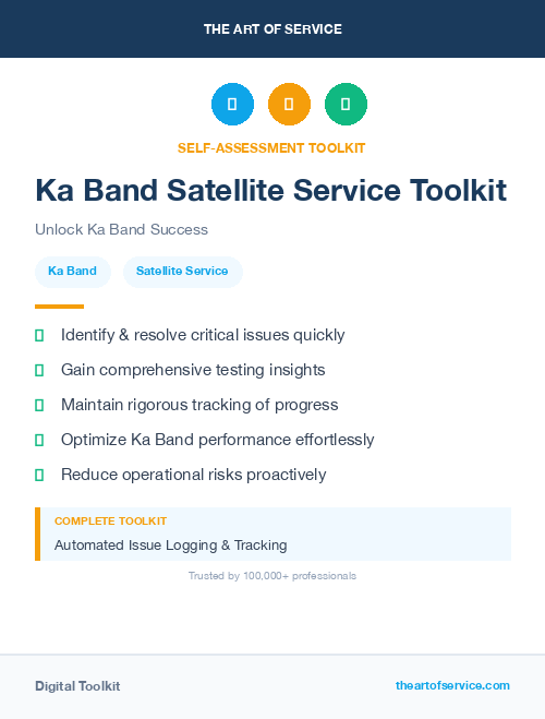 Ka Band Satellite Service Toolkit