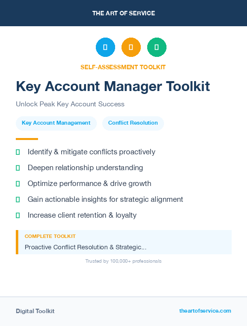 Key Account Manager Toolkit
