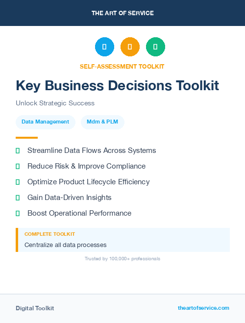 Key Business Decisions Toolkit