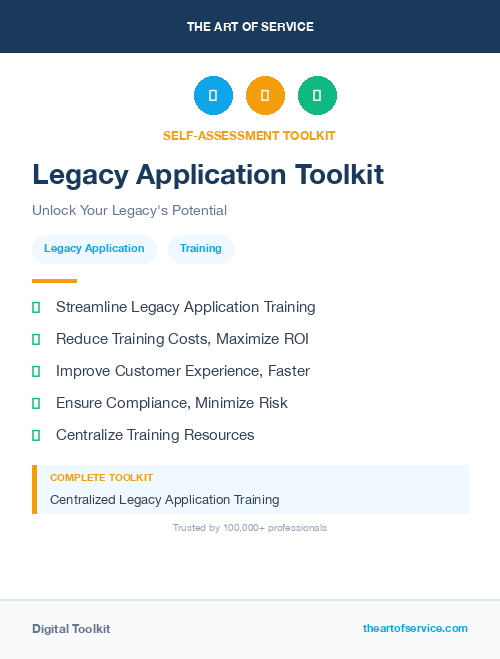 Legacy Application Toolkit