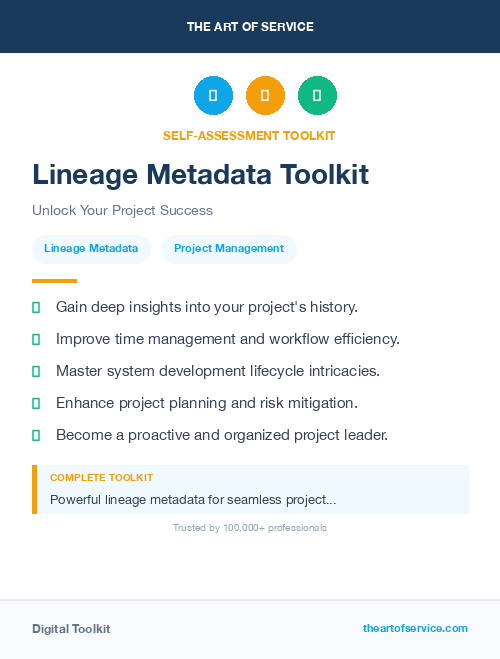 Lineage Metadata Toolkit