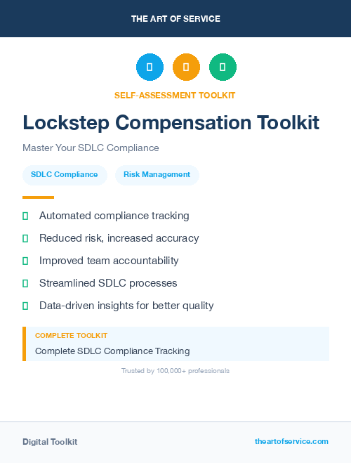 Lockstep Compensation Toolkit