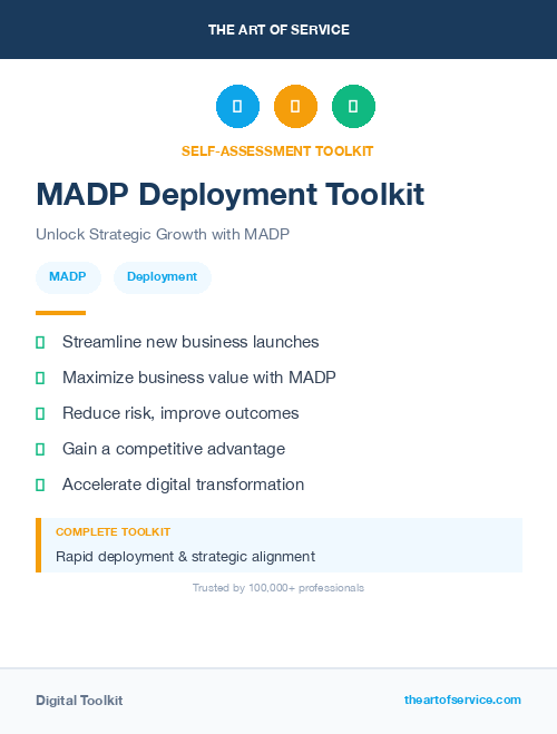 MADP Deployment Toolkit