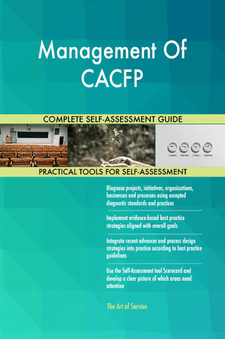 Management Of CACFP Toolkit