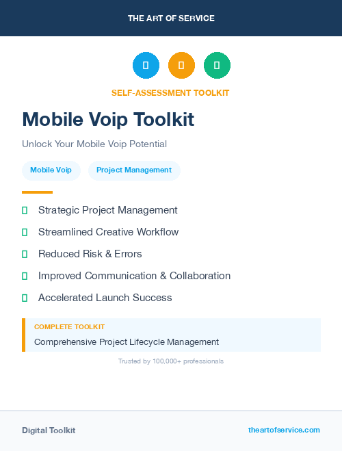 Mobile Voip Toolkit
