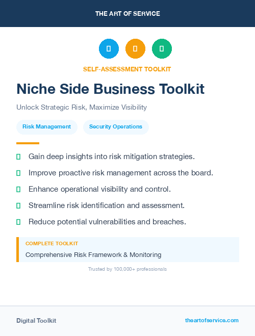 Niche Side Business Toolkit