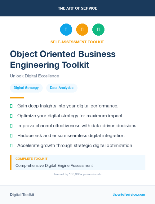 Object Oriented Business Engineering Toolkit