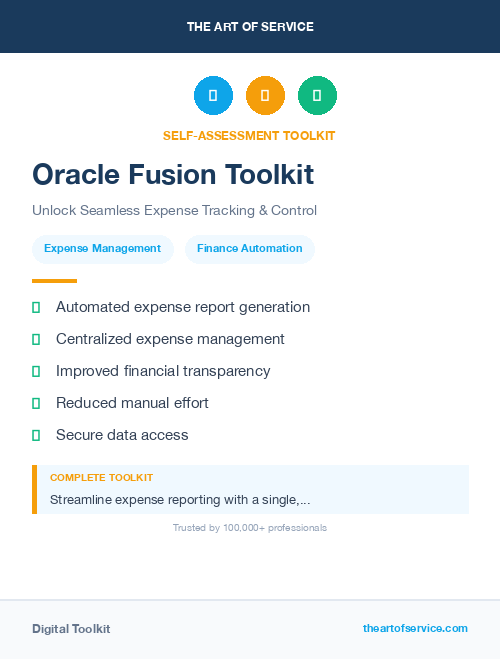 Oracle Fusion Toolkit