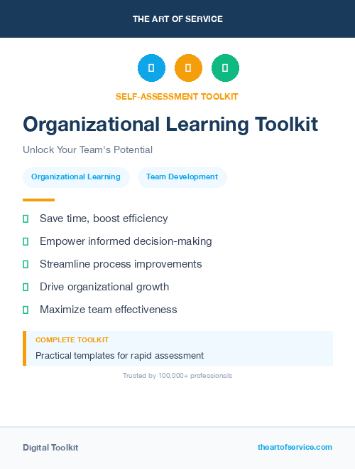 Organizational Learning Toolkit