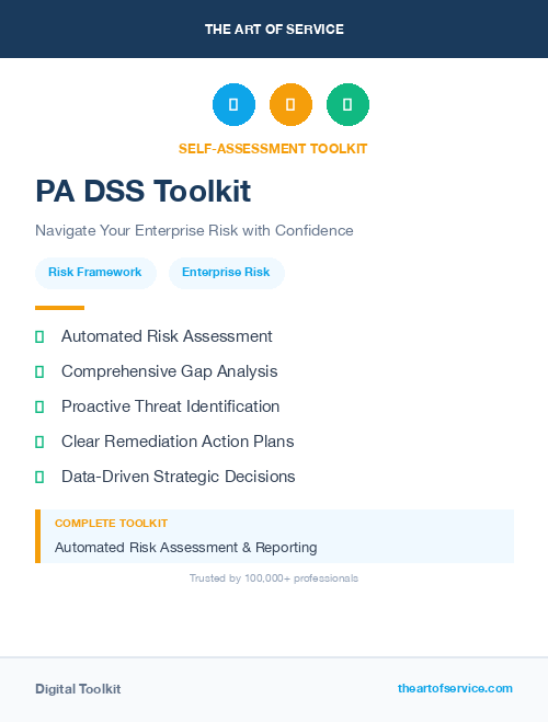 PA DSS Toolkit