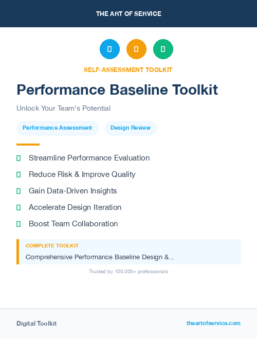 Performance Baseline Toolkit