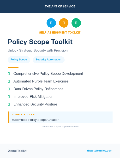 Policy Scope Toolkit