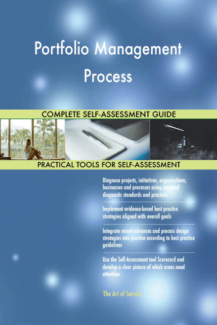 Portfolio Management Process Toolkit