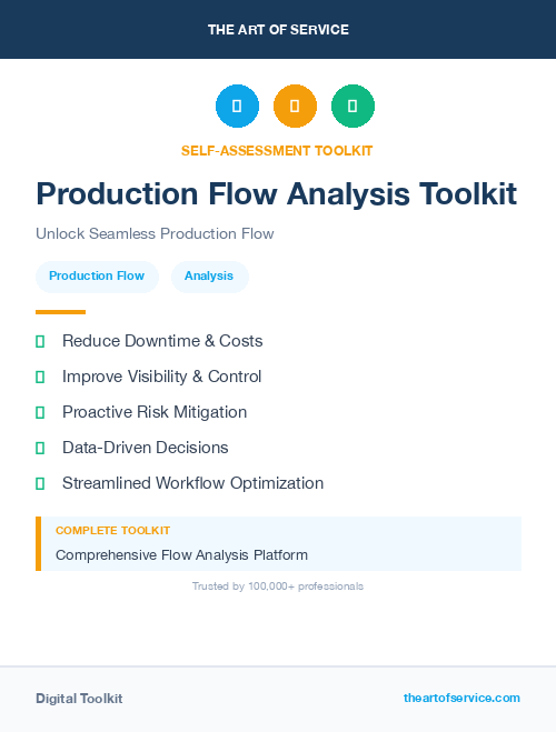 Production Flow Analysis Toolkit