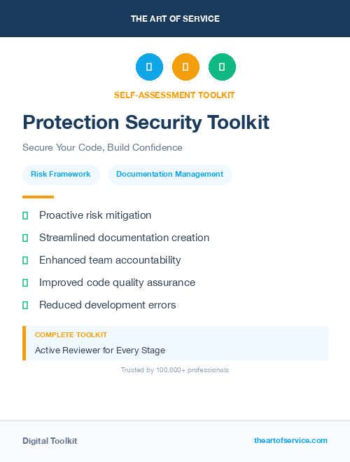 Protection Security Toolkit