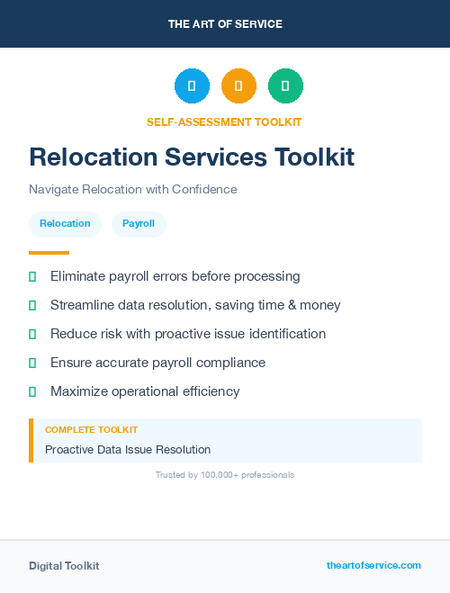 Relocation Services Toolkit