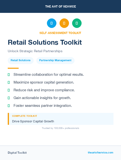 Retail Solutions Toolkit