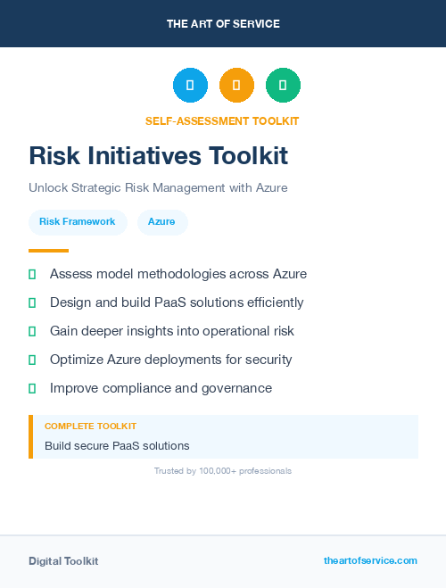 Risk Initiatives Toolkit