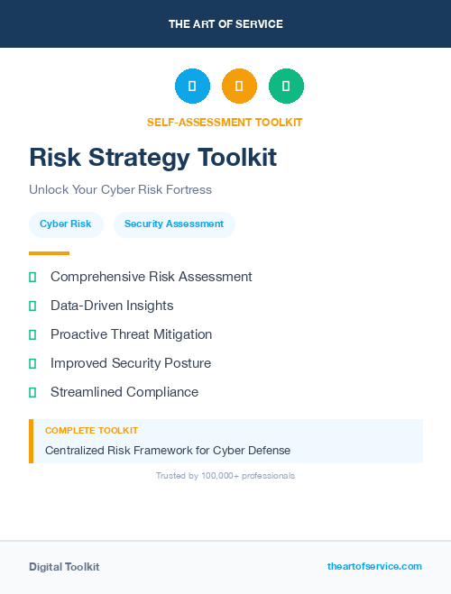 Risk Strategy Toolkit