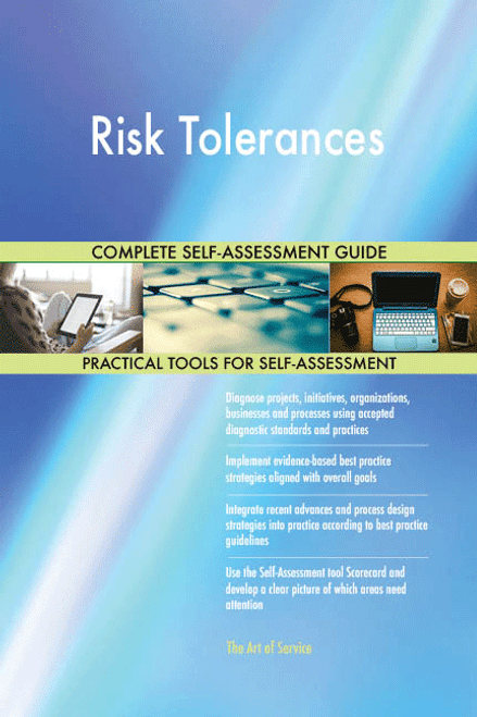 Risk Tolerances Toolkit