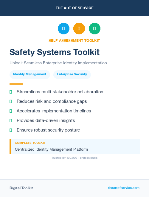 Safety Systems Toolkit