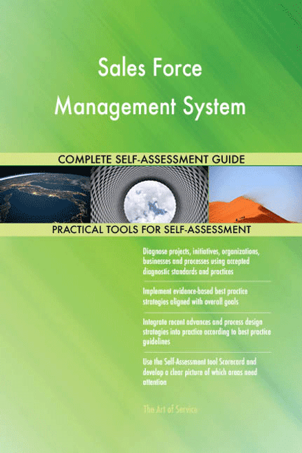 Sales Force Management System Toolkit