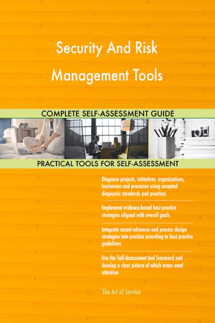 Security And Risk Management Tools Toolkit