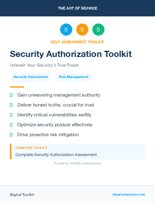 Security Authorization Toolkit
