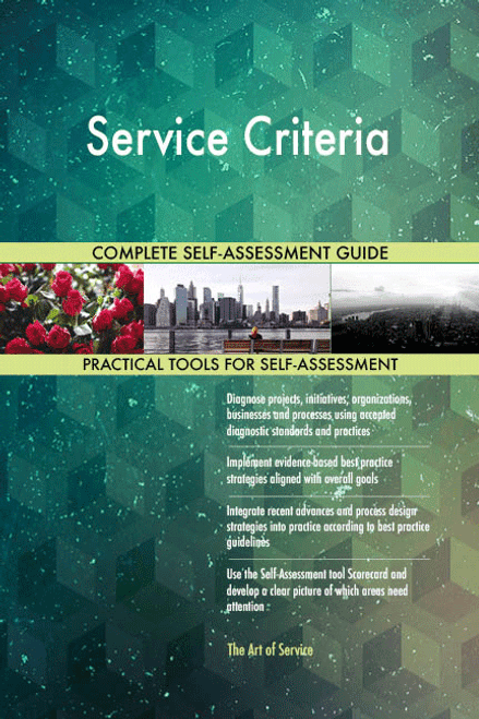 Service Criteria Toolkit