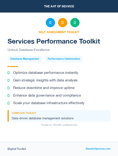 Services Performance Toolkit