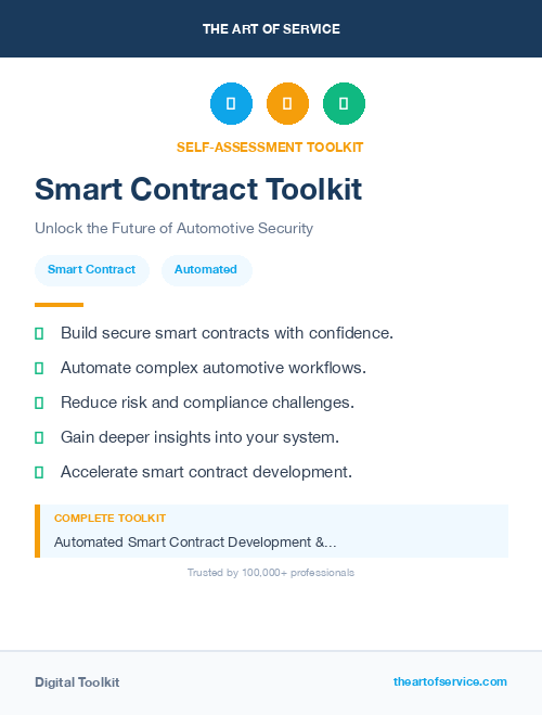 Smart Contract Toolkit