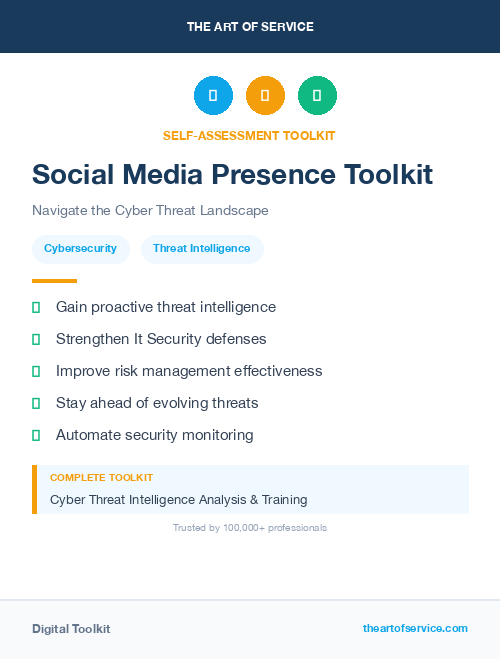 Social Media Presence Toolkit