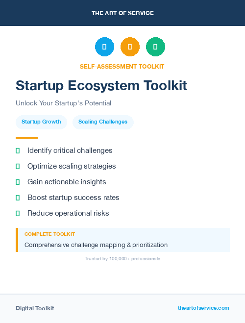 Startup Ecosystem Toolkit